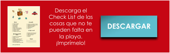 Check List de cosas que no pueden faltar en tu maleta para ir a la playa