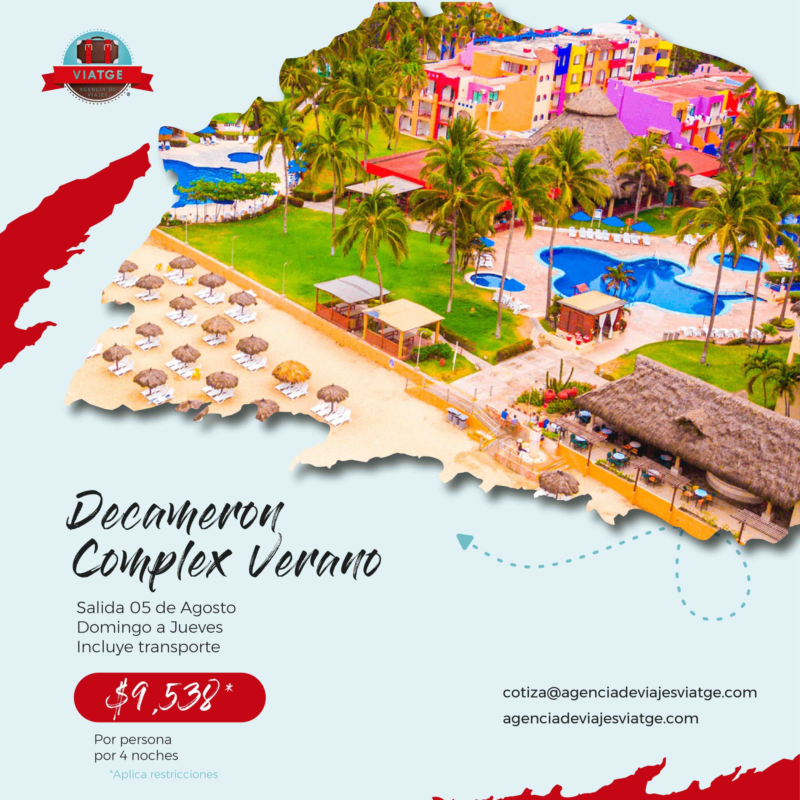 Decameron Complex Verano con Viatge